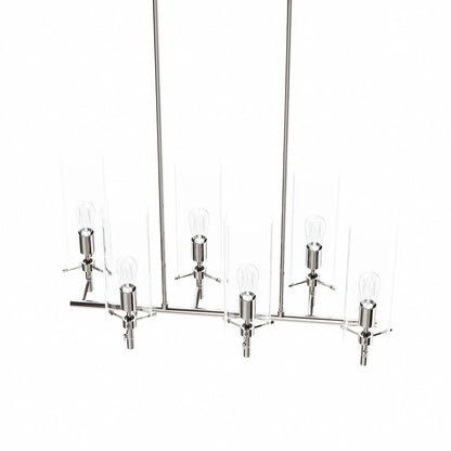 Silver Skylark 6-Light Chandelier