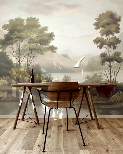 Timeless Serenity by the Pond