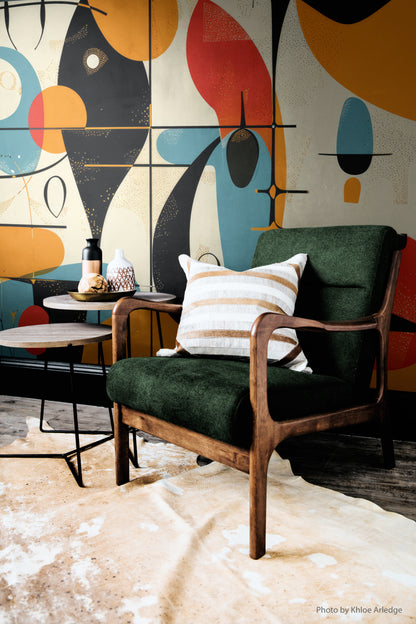 Abstract Mid-Century Whimsy