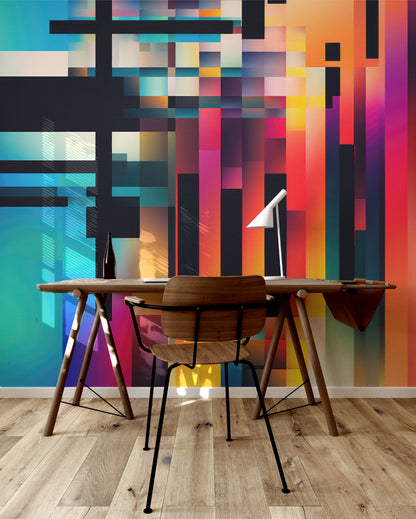 Geometric Color Symphony
