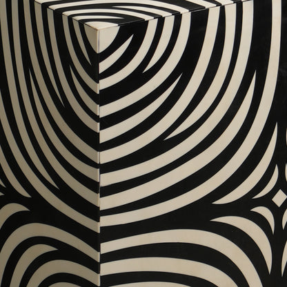 Geometric Luxe Accent Table