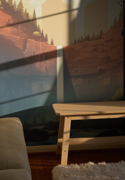 Sunset Waterfall Retreat