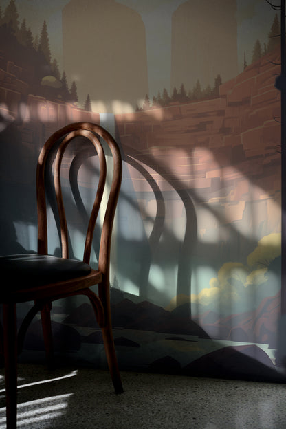 Sunset Waterfall Retreat