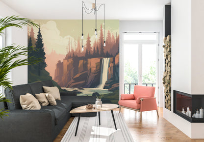 Woodland Waterfall Reverie