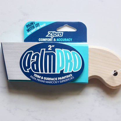 Zibra 2" Palm Pro Trim & Surface Painting Brush