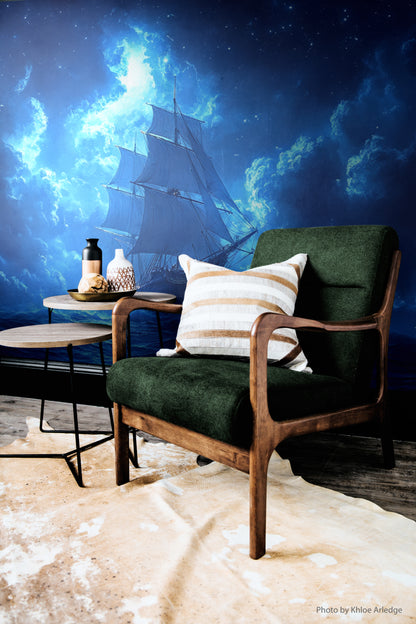 Voyage en mer au clair de lune