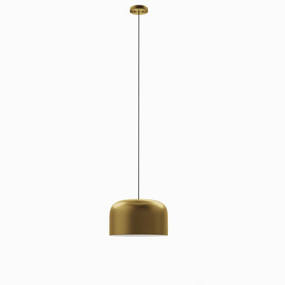 Brushed Gold Avenue 1-Light Pendant Light
