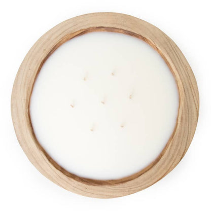 Paulownia Wood Round Candle