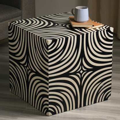 Geometric Luxe Accent Table