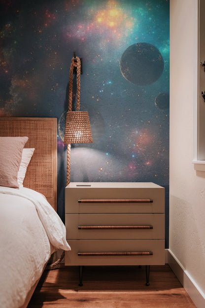 Astronaut's Galactic Journey