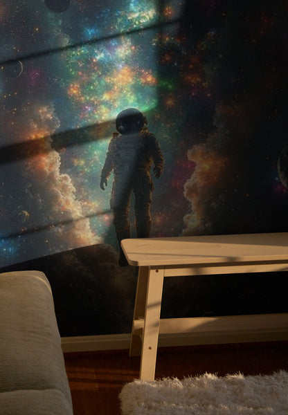 Astronaut's Galactic Journey
