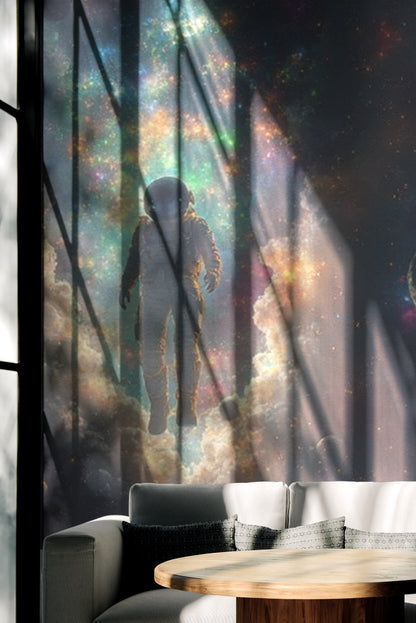 Astronaut's Galactic Journey