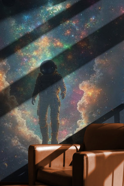 Astronaut's Galactic Journey