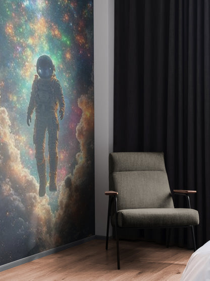 Astronaut's Galactic Journey