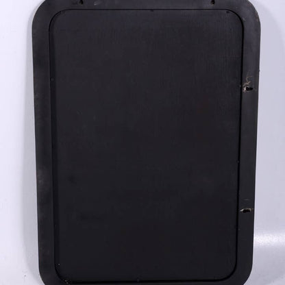 34"x24" Rectangular Porthole Mirror Antique Brass Finish