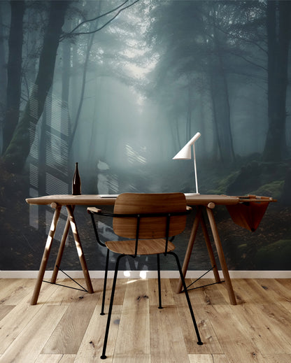 Misty Forest Serenity