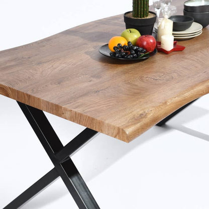 63in Dining Table with Wave-Edge Only For Self-Pickup