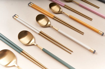 Olive Kara Gold Chopstick