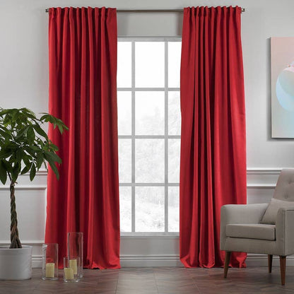 Extra Long Matte Decorative Custom Size Curtain