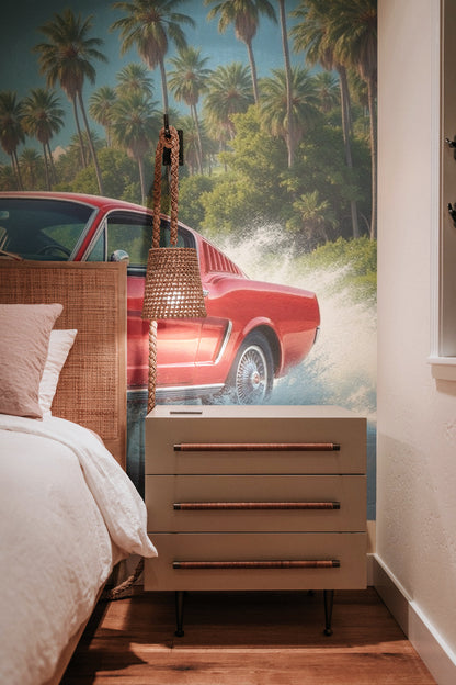 Palm-Studded Mustang Dreams