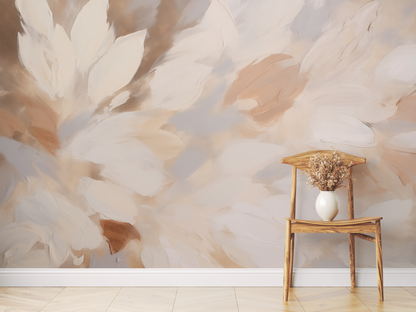 Brushstroke Floral Elegance