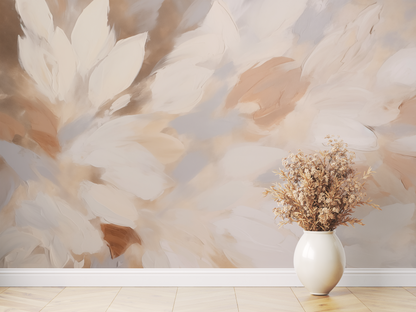 Brushstroke Floral Elegance