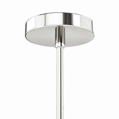 Polished Nickel Arc 6-Light Chandelier