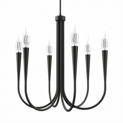 Obsidian Arc 6-Light Chandelier