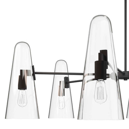 Coal Stellar 6-Light Chandelier