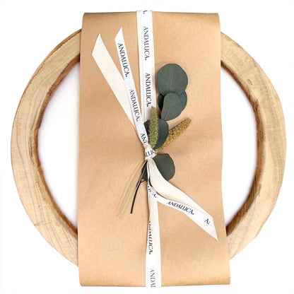 Paulownia Wood Round Candle