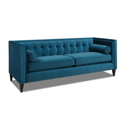 Jack 84" Modern Tuxedo Tufted Sofa
