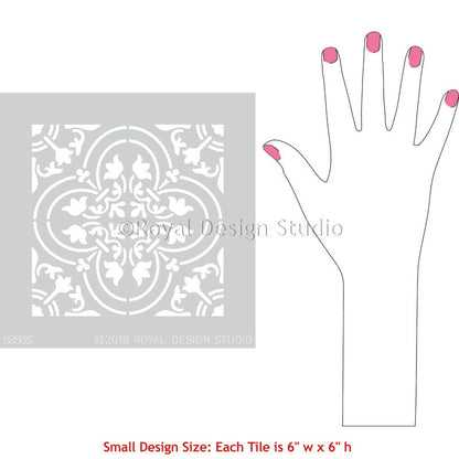 Palladium Tile Stencil
