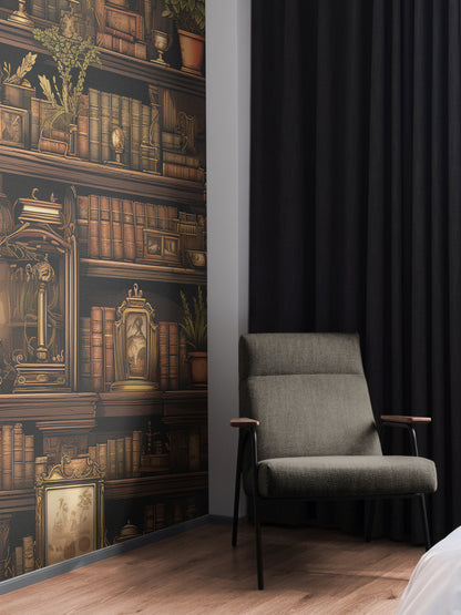 Antique Bookshelf Elegance