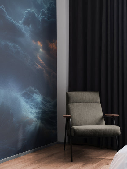 Stormlit Lighthouse Haven