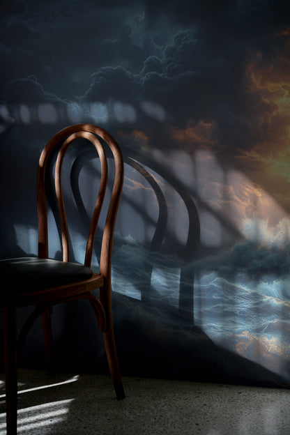 Stormlit Lighthouse Haven