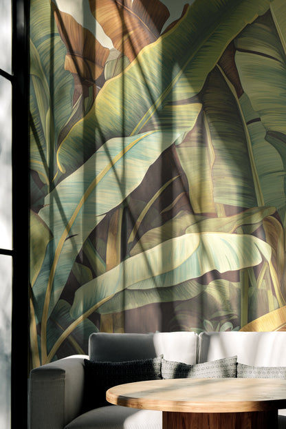 Golden Green Palm Escape