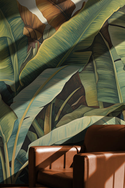 Golden Green Palm Escape