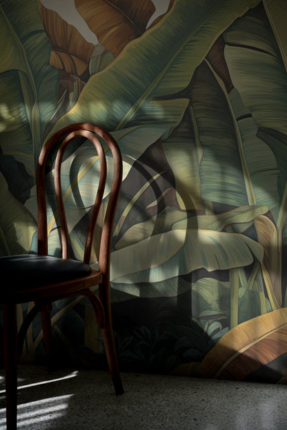 Golden Green Palm Escape
