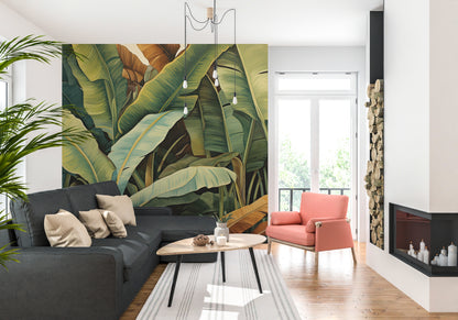 Golden Green Palm Escape