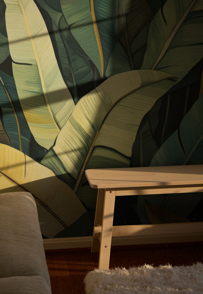 Golden Green Canopy Palm