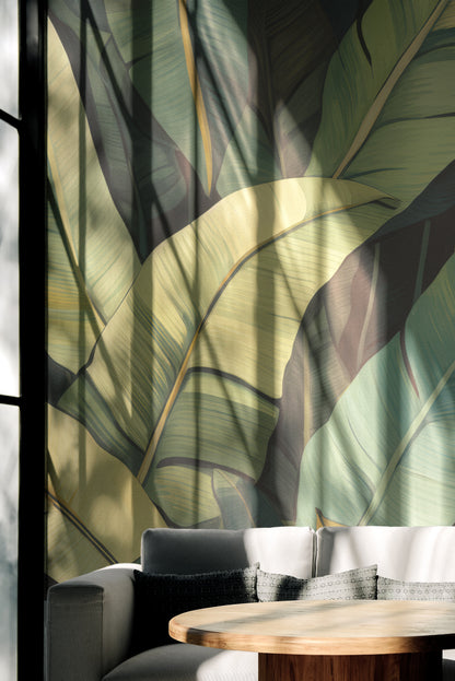 Golden Green Canopy Palm