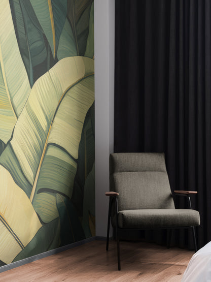 Golden Green Canopy Palm