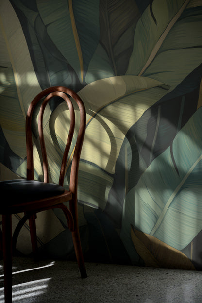 Golden Green Canopy Palm