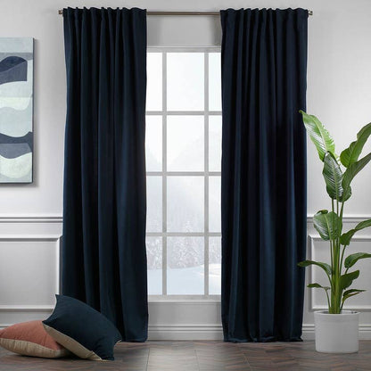 Extra Long Matte Decorative Custom Size Curtain