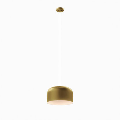 Brushed Gold Avenue 1-Light Pendant Light