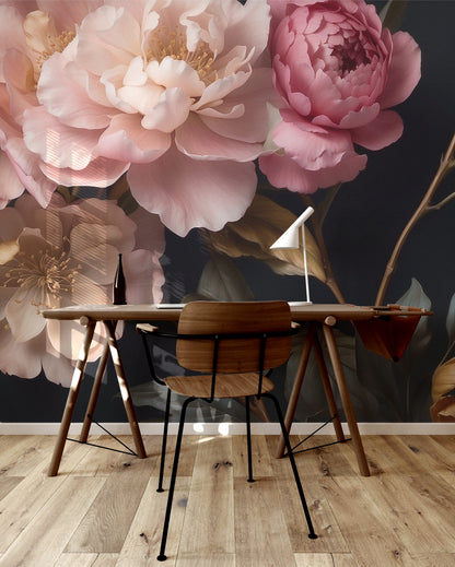 Floral Noir Elegance