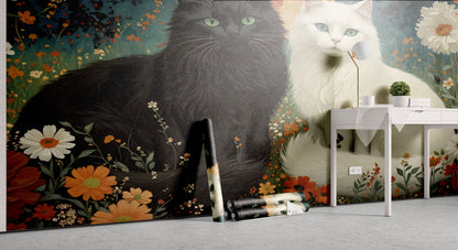 Floral Cats