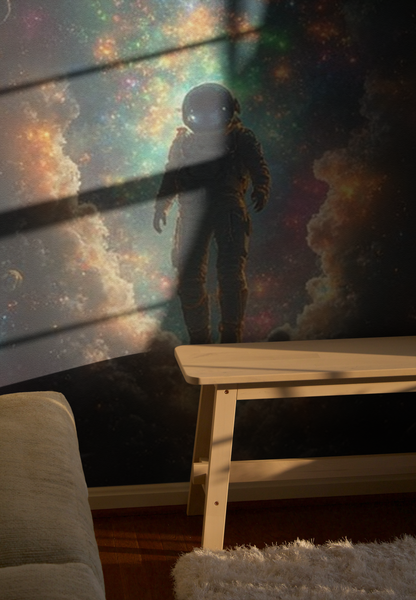 Astronaut's Galactic Journey