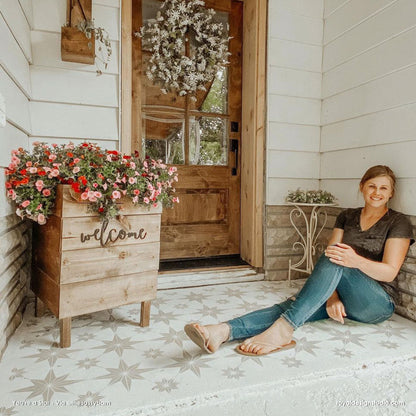 You're a Star Tile Stencil