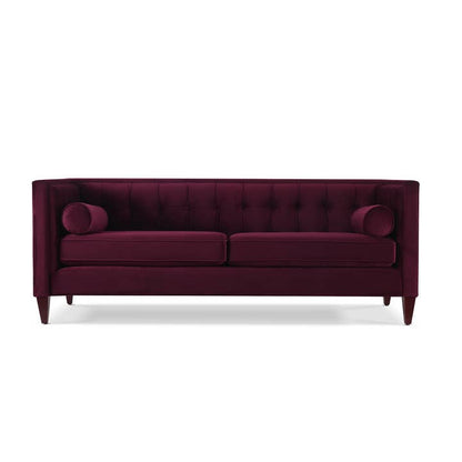 Jack 84" Modern Tuxedo Tufted Sofa